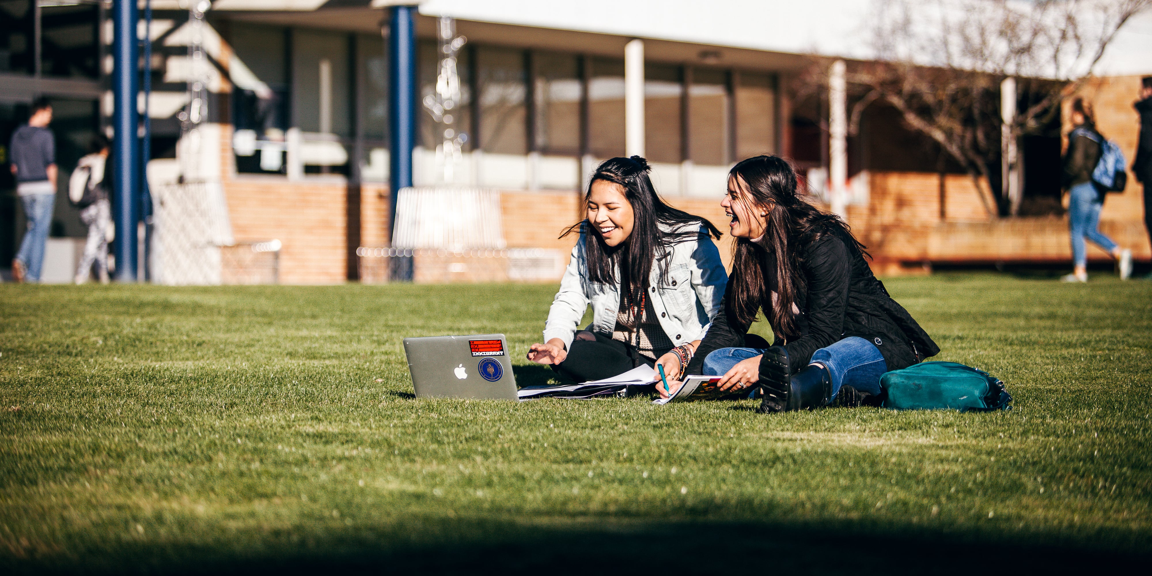 Students on Campus