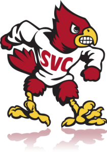Skagit Valley College Cardinal mascot