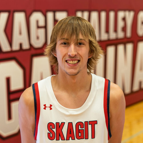 Skagit Valley College's Men's basketball team forward, Celeb Sheldon
