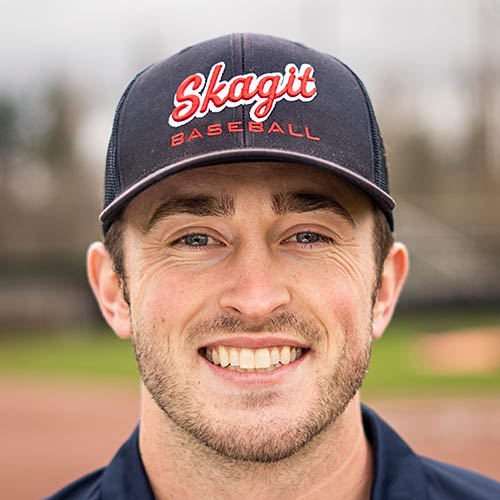 Head Baseball Coach, Shane Servoss of the Skagit Valley College Cardinals' Baseball Team