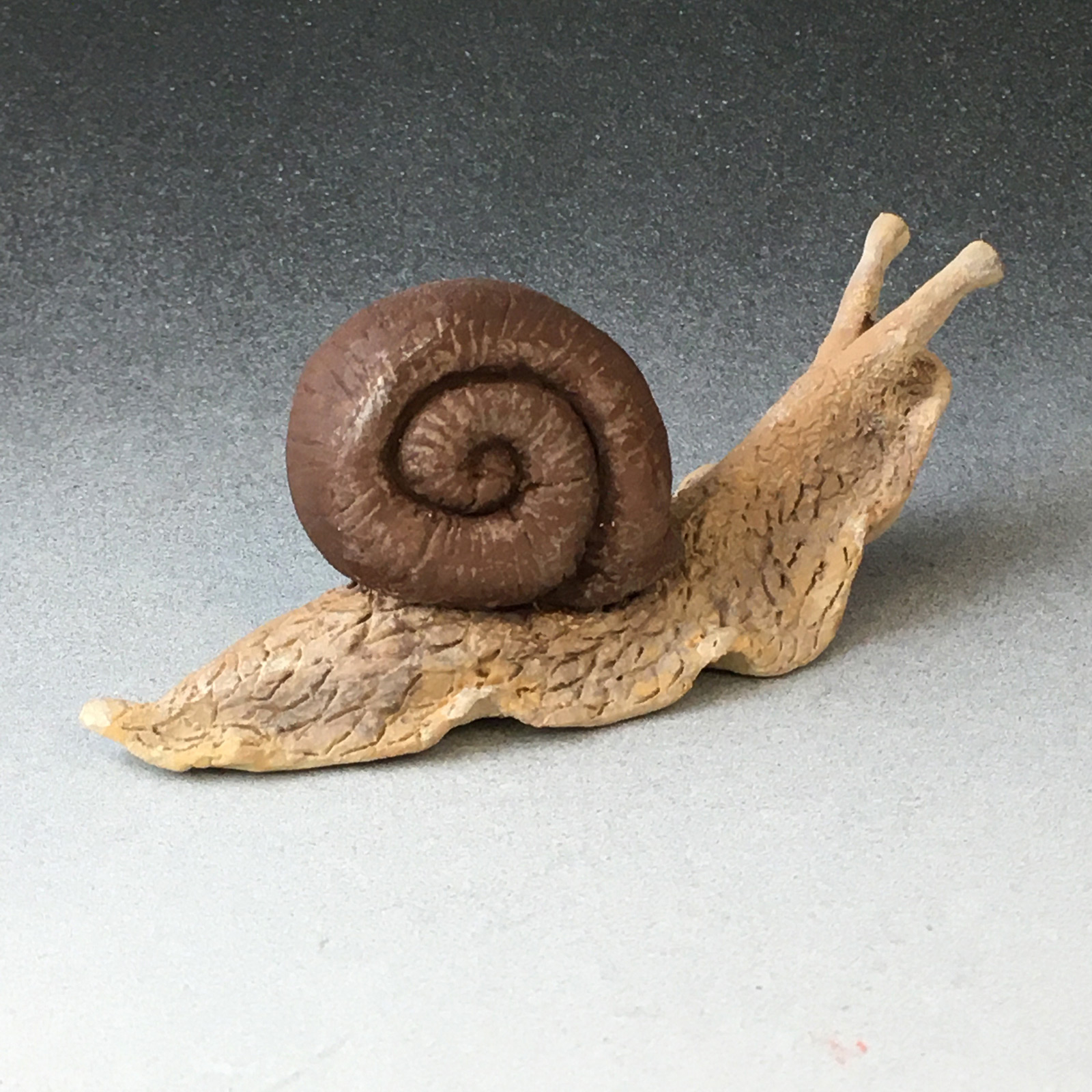 Ceramic snail by SVC art student