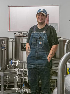Bradly Strong, Owner of Bugu Brewing Company and Craft Brewing Academy graduate