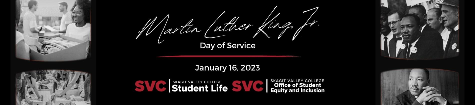 Martin Luther King Jr Day of Service, Jan. 16, 2023