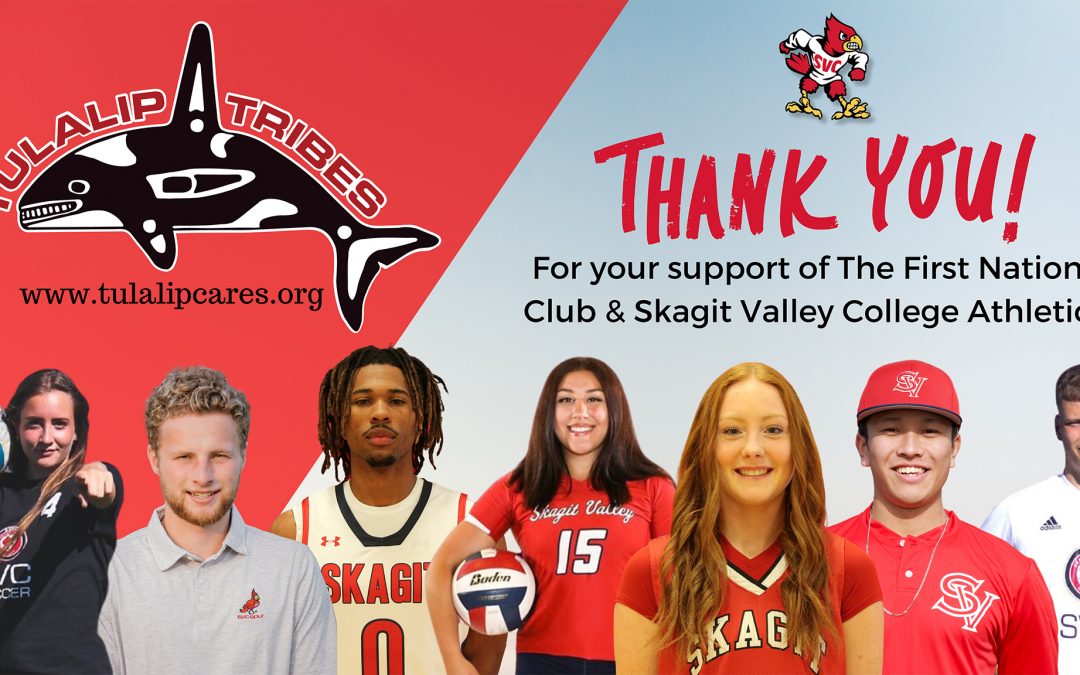 Tulalip Tribes grant of $20,000 will fund Skagit Valley College’s athletics, First Nations Club, and powwow
