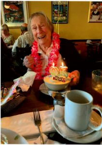 Rolph celebrating her 93rd birthday